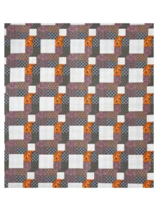 pure cotton block print jaipuri bedsheet king size mosaic medley